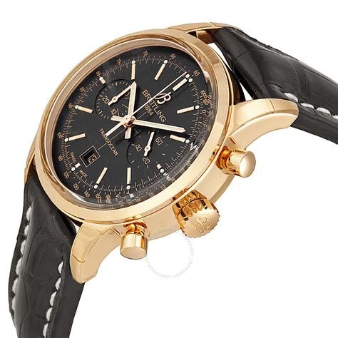 breitling transocean black gold|breitling transocean chronograph for sale.